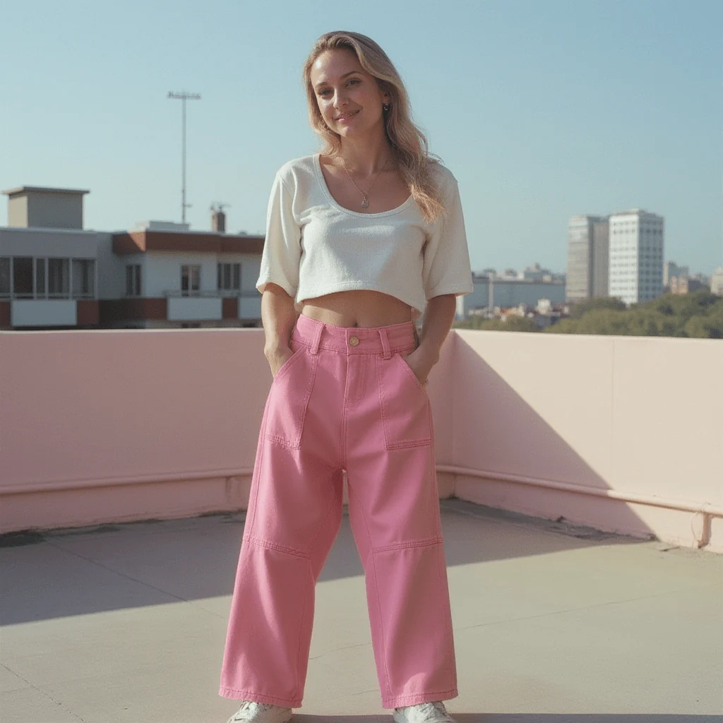 Jean Large Rose - Image 3