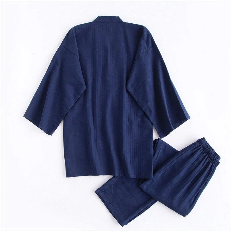 Kimono Pyjama Japonais | Uni - Image 5