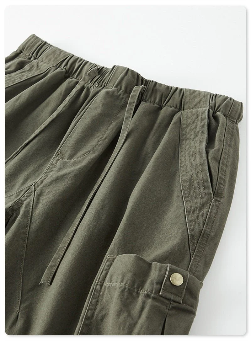 Pantalon Cargo Blanc - Image 11