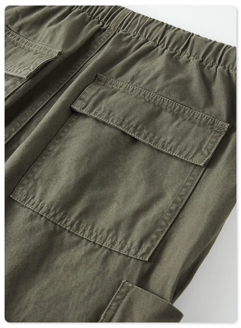 Pantalon Cargo Blanc - Image 16