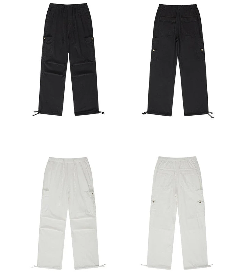 Pantalon Cargo Blanc - Image 6