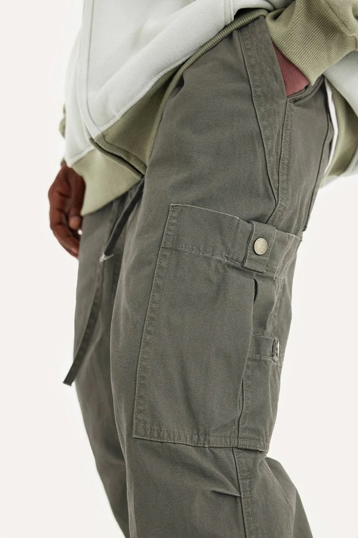 Pantalon Cargo Blanc - Image 8