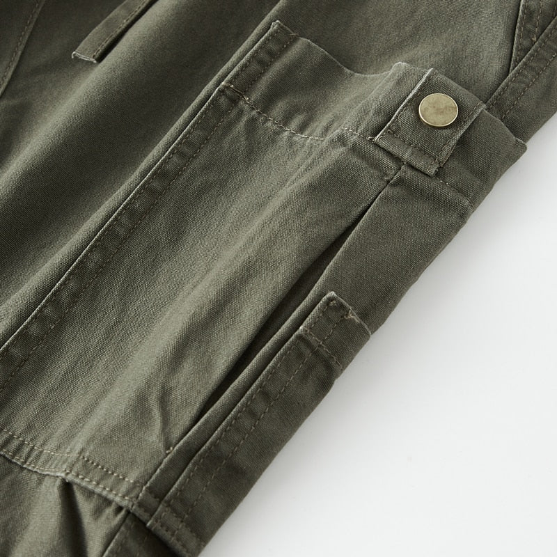 Pantalon Cargo Blanc - Image 9