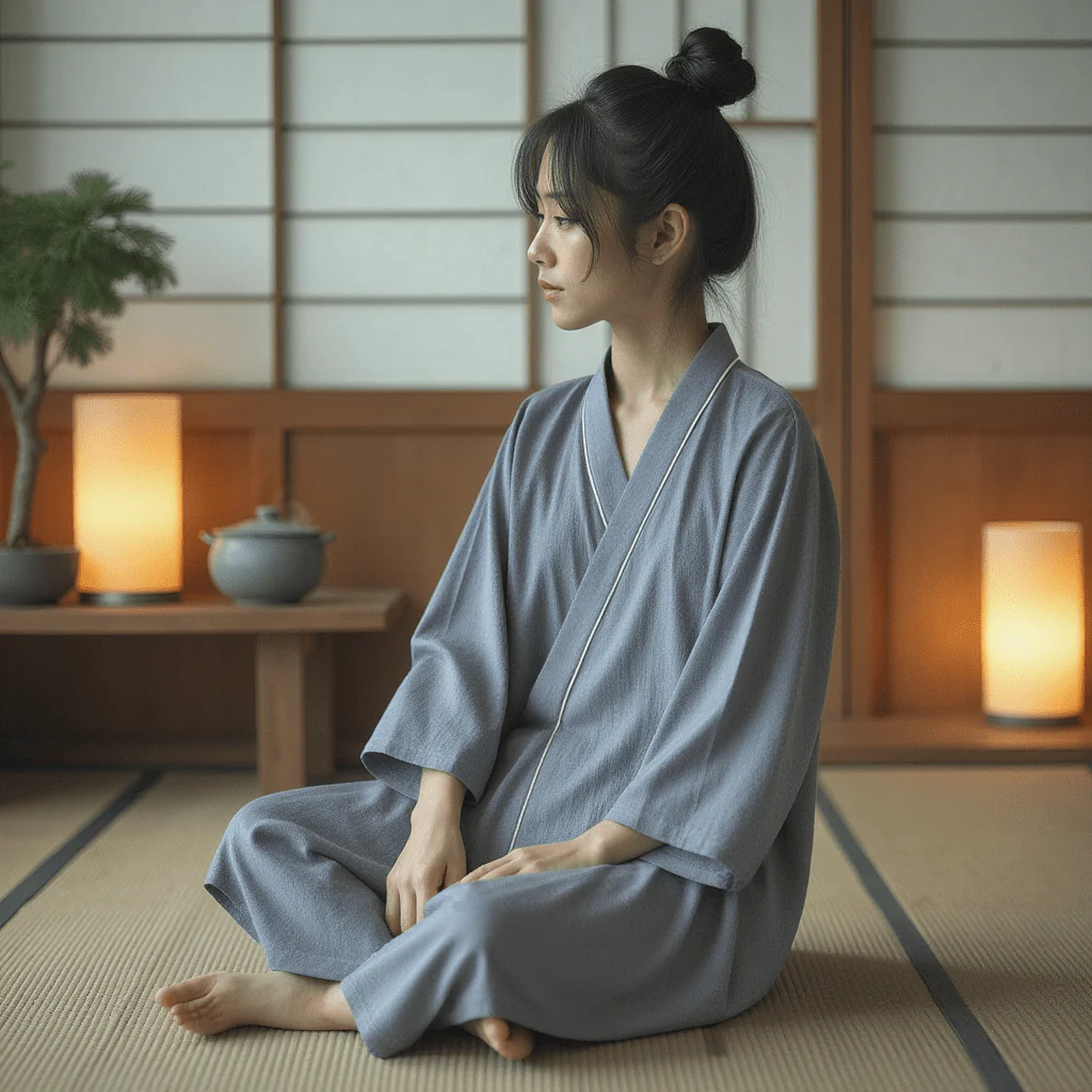 Pyjama Cardigan Japonais - Image 4