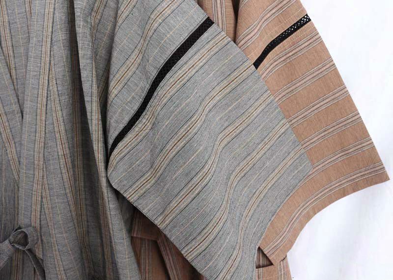 Pyjama Japonais Homme | Rayure - Image 13