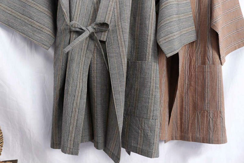 Pyjama Japonais Homme | Rayure - Image 14