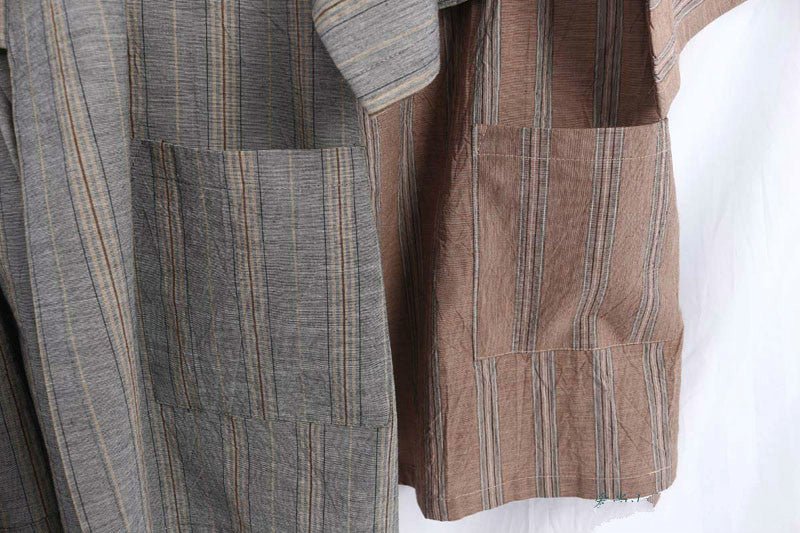 Pyjama Japonais Homme | Rayure - Image 16