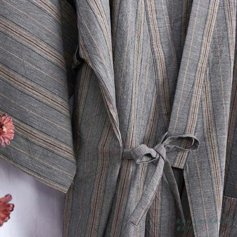 Pyjama Japonais Homme | Rayure - Image 17