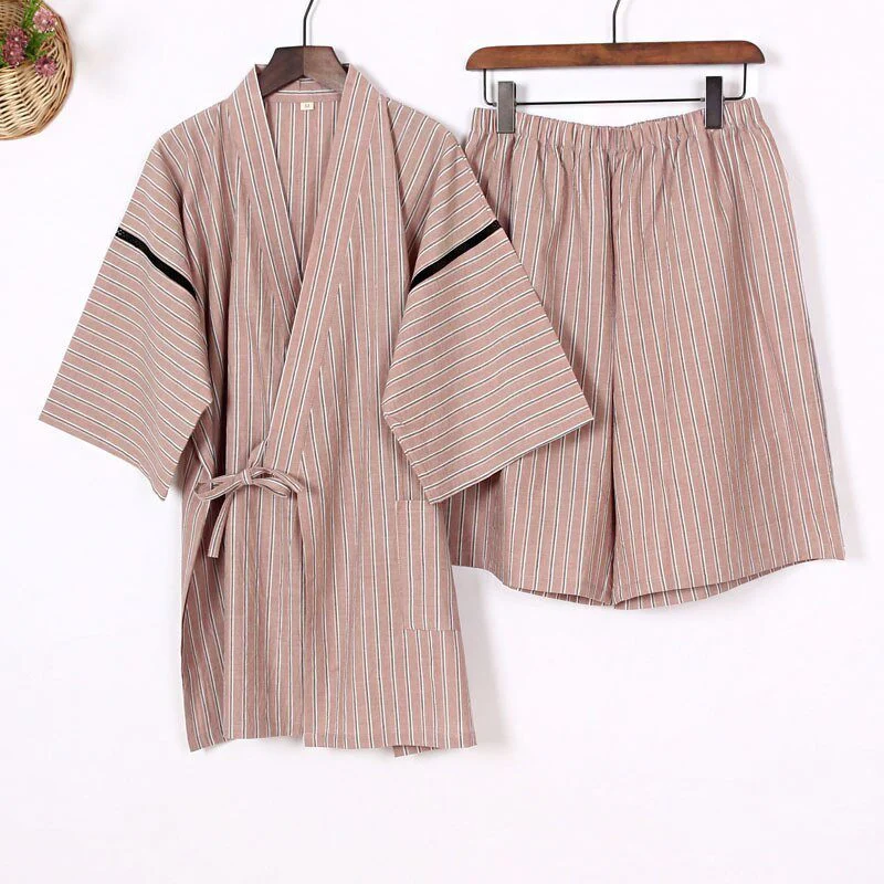 Pyjama Japonais Homme | Rayure - Image 6
